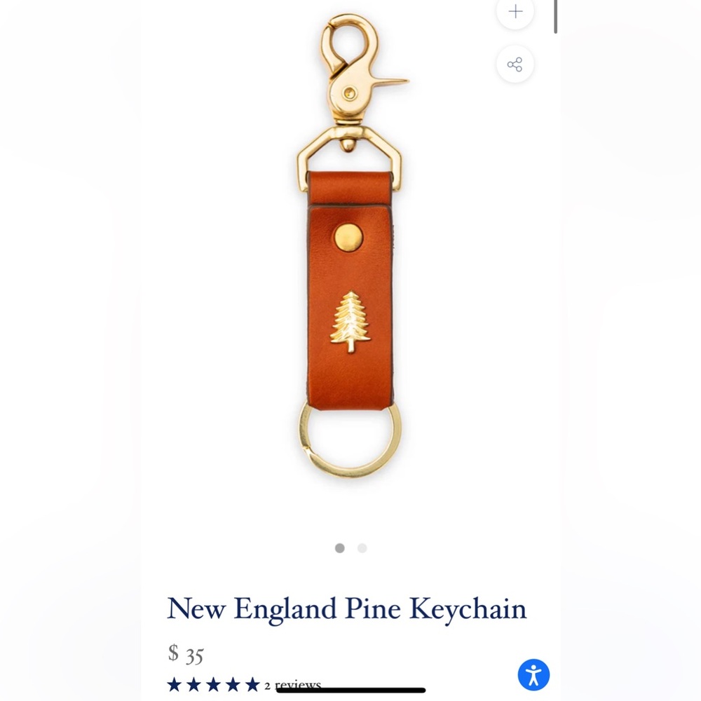 Kiel James Patrick KJP New England Pine Keychain - Picture 4 of 5